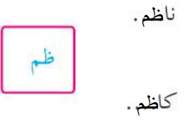 ناظم - كاظم